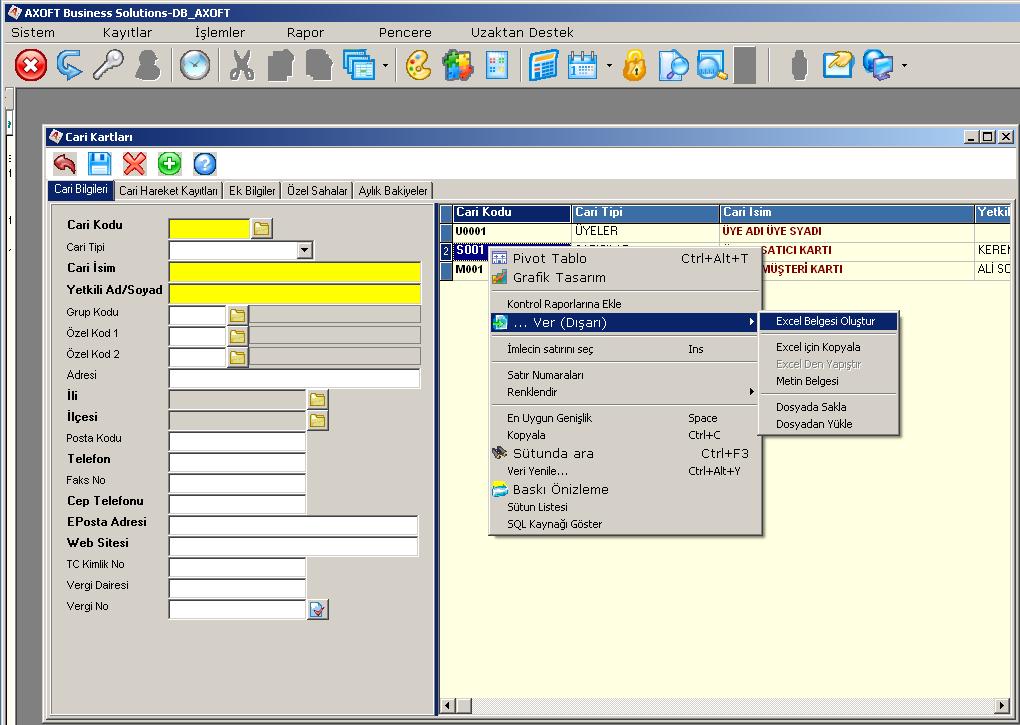 MS Excel Destei